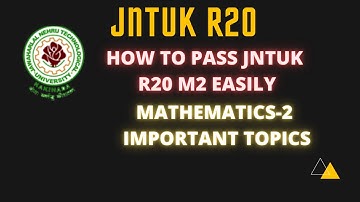 jntuk r20 M2 important topics