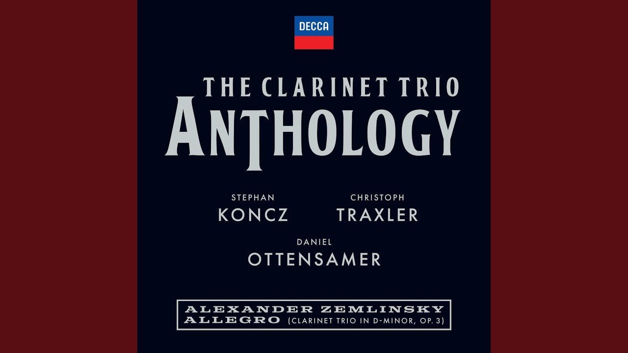 Zemlinsky Trio in D Minor, Op. 3 III. Allegro YouTube
