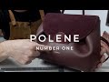 Polene leather bag review  number one trio burgundy