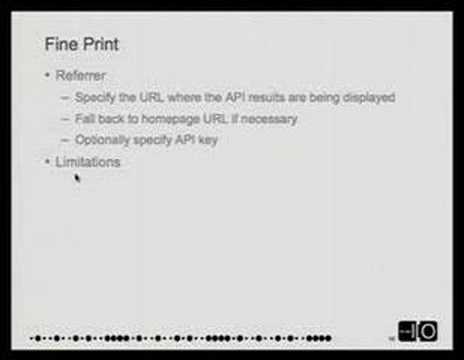 Google I/O 2008 - Google APIs - A World Beyond AJAX
