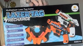 USA Toyz Rechargeable Laser Tag Game Review by Lewis Kaitlyn 11 views 3 weeks ago 1 minute, 25 seconds