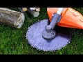 Homemade chainsaw trimmer head 