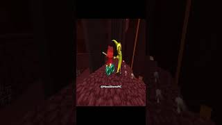 Banana Speedrun In Minecraft 😂 #Shorts #Minecraft #Speedrun