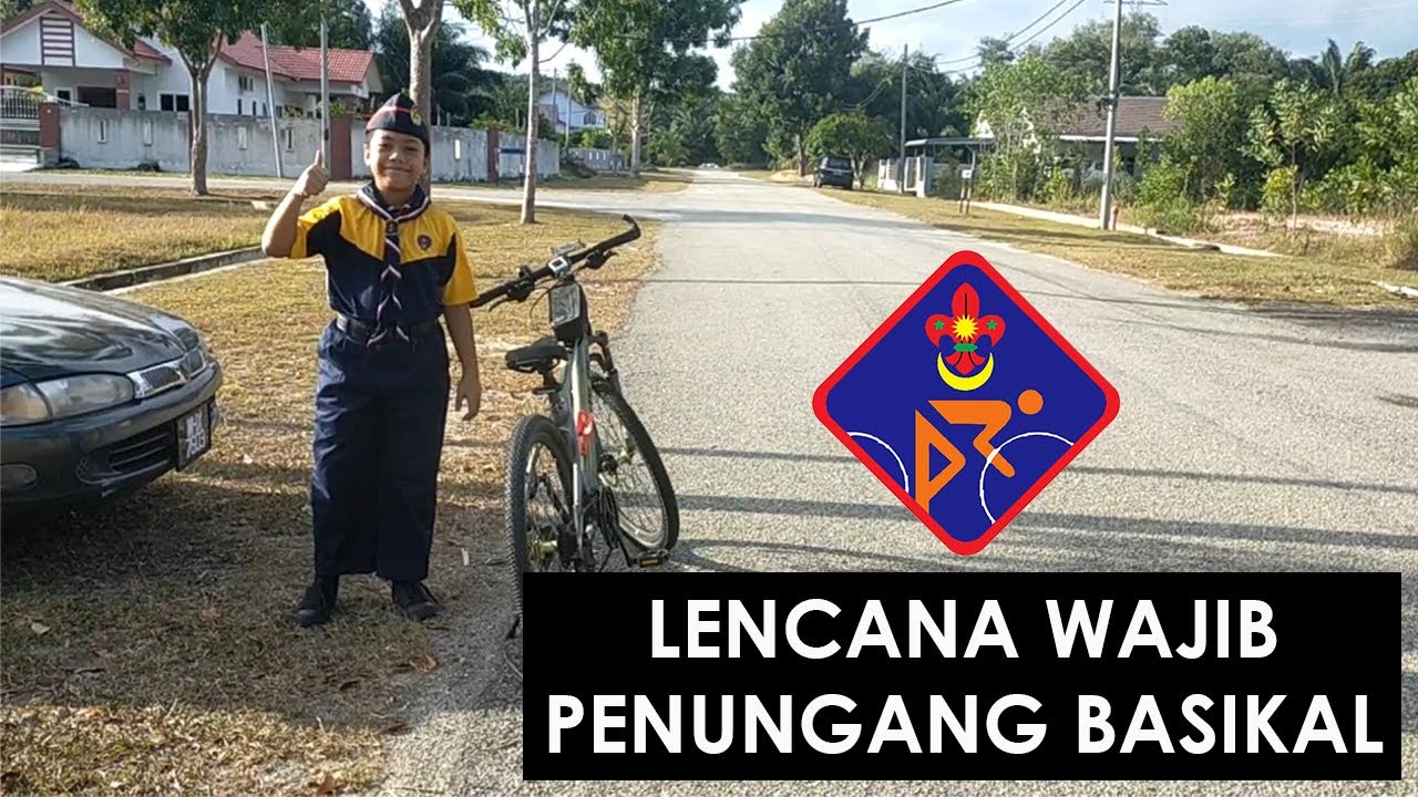 Lencana WAJIB Pengakap - Penunggang Basikal