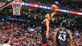 Norman Powell BEST Raptors Career DUNKS Highlights