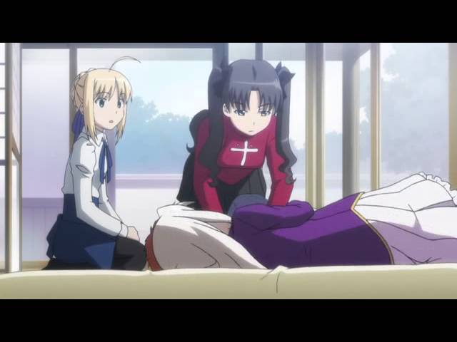 Fate Stay Night funny moments from Carnival Phantasm - YouTube