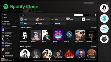 Clon de Spotify con Astro, React, Tailwind, Zustand y Swup  |  Video demostración