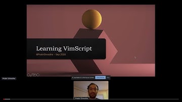 Learning Vimscript  - #vimconflive 2020