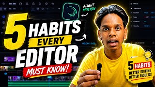 5 Editing Habits That Make Your Videos Look Professional ✅ #videoediting #editingmistakes