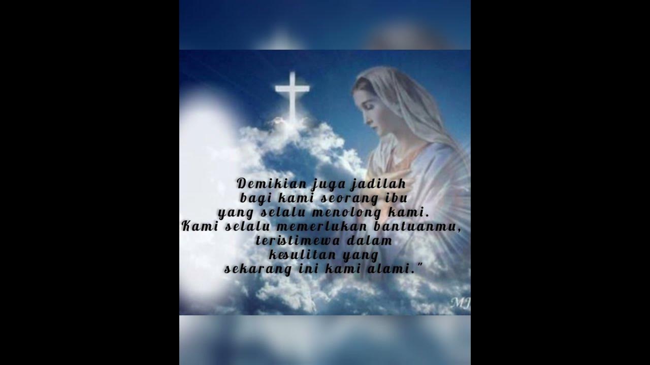 Doa Kepada Bunda Maria#doakatholik