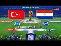 Turkey vs Paraguay - FIFA World Cup 2026 Group Stage | Full Match All Goals | Simulation PES