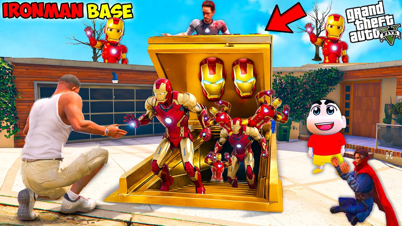 Franklin Made a Ironman Secret Basement Room inside Franklin’s House GTA 5 !