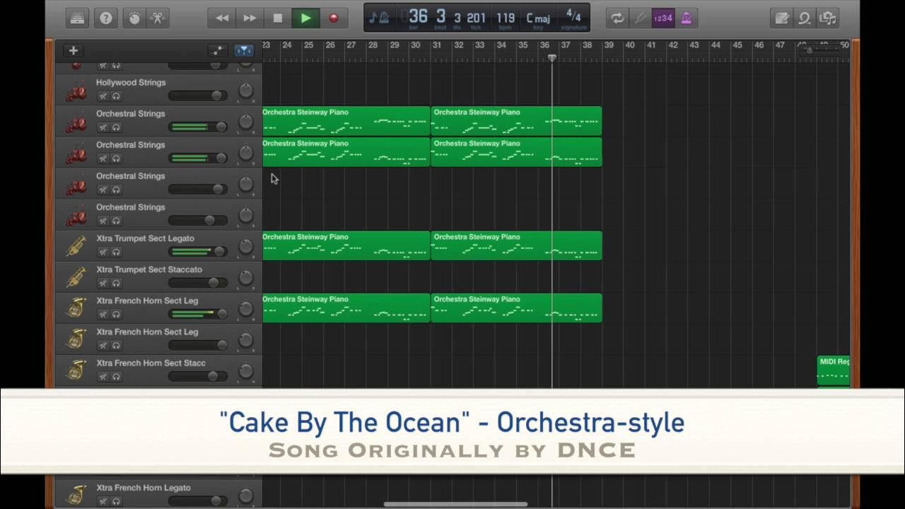 "Cake By The Ocean" Orchestrastyle (song originally by DNCE) YouTube