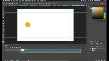 How to add audio to an animation in Adobe Photoshop