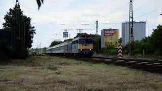 Kiskun Intercity halad a 006-os Szilivel Ferihegy felé, úton Szeged Felé