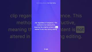 Whats A Non-Linear Editing Video Editing