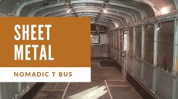 Sheet Metal 🔥| School Bus Conversion