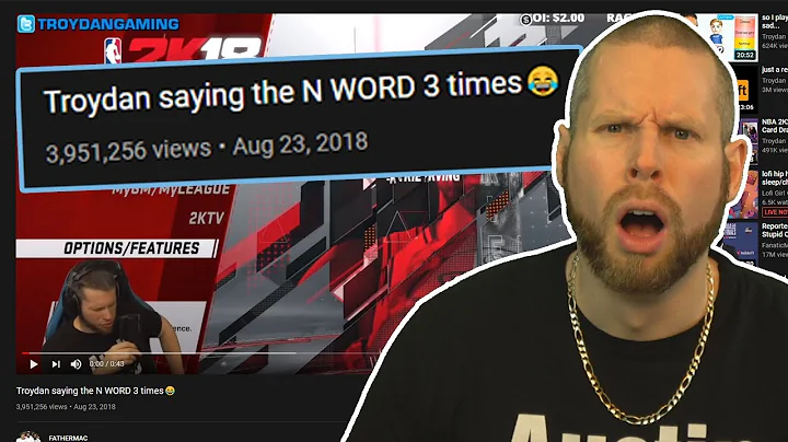 Troydan saying the N WORD 3 times