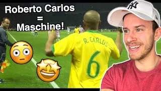 Roberto Carlos war eine geisteskranke MASCHINE! 😳⚽️| fa_sc reagiert
