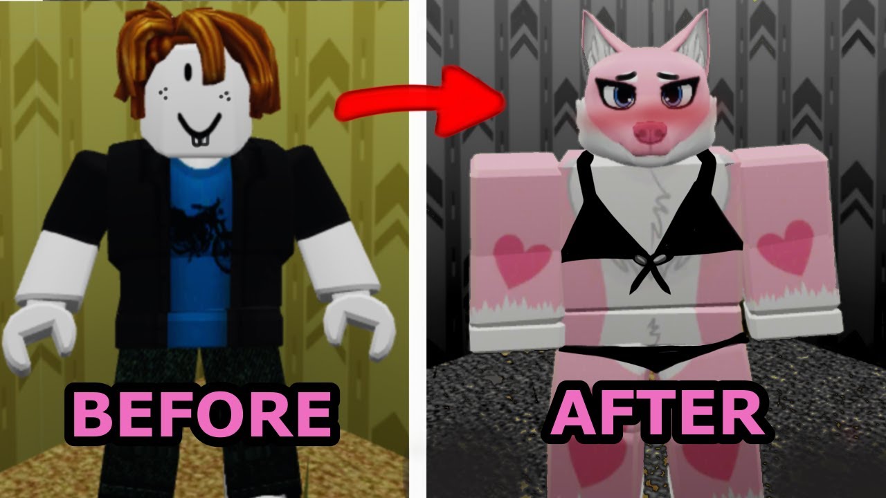 POV Roblox Bacon Becomes FURRY YouTube 