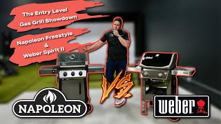 Weber Spirit II VS Napoleon Freestyle (أي شواية غاز للمبتدئين هي الأفضل؟!؟!)