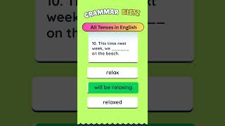 Ultimate English Tenses Quiz|| Challenge Yourself Today
