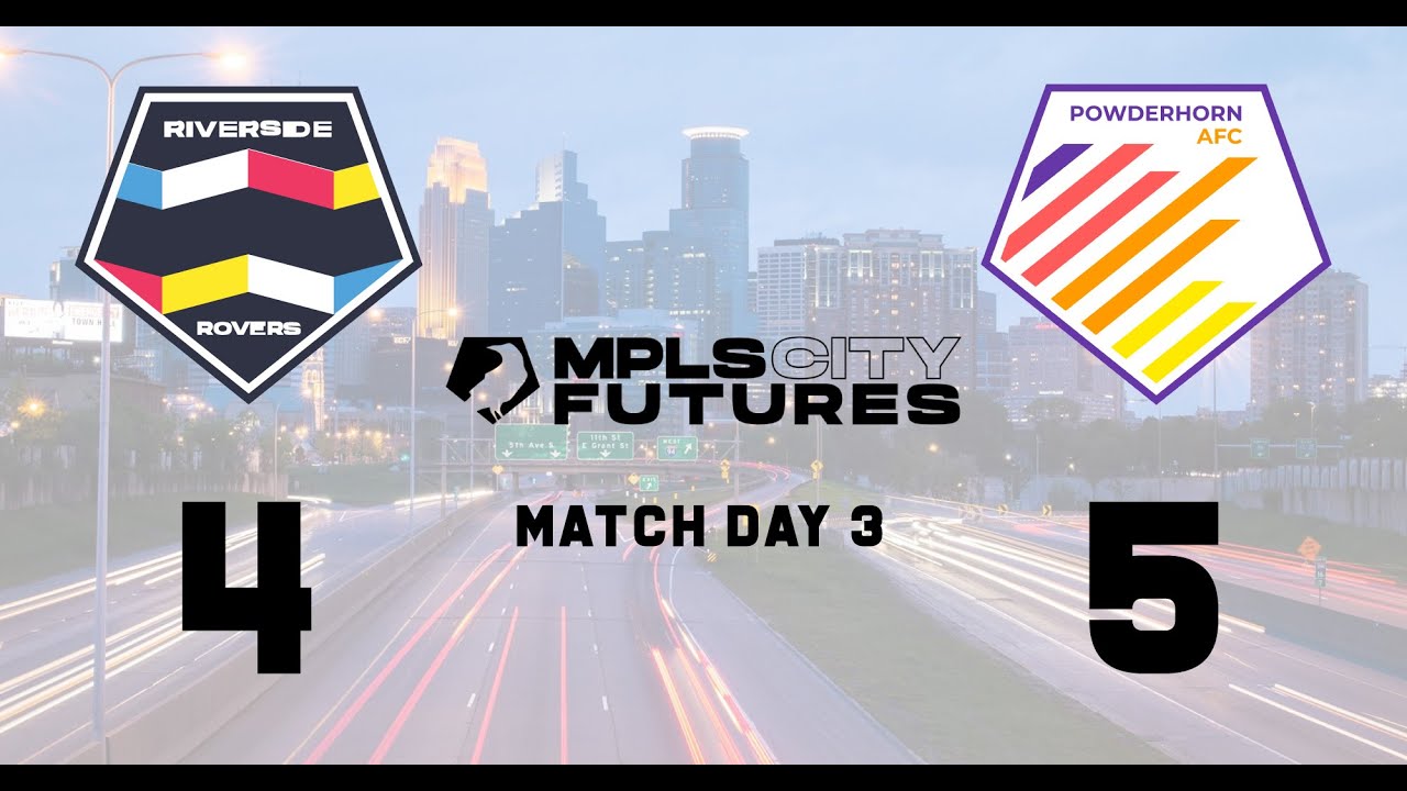 MD3 - Powderhorn AFC vs Riverside Rovers (Full Match) - MPLS CITY FUTURES