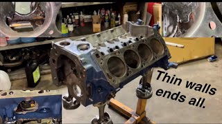 How thin are 351c cylinder walls