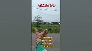 Bán đất Đức Hòa Long An 5x52 #bđsbiểnxanh #batdongsan #cattuongphusinh #shorts