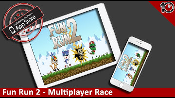 FUN RUN 2 - MULTIPLAYER RACE (iPhone Gameplay Video)