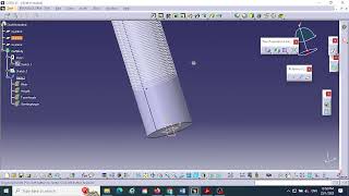 Threaded shaft in CATIA