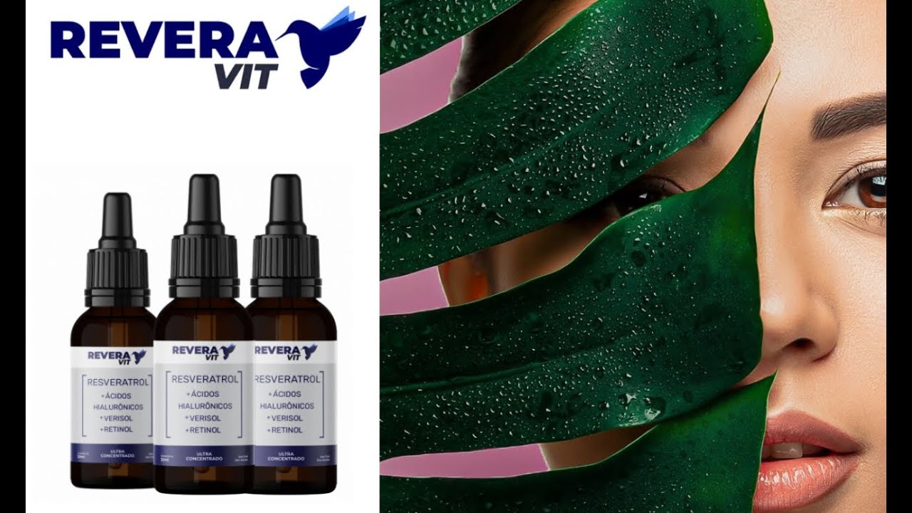 Reveravit Resveratrol Acido Hialurônico Verisol e Retinol YouTube