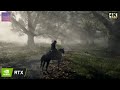 RDR2 Scenic Third Person Horse Ride around the Map | Relaxing Video Game Ambience &amp; Music