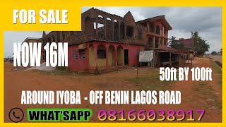 PROPERTY FOR SALE IN BENIN CITY, EDO STATE NIGERIA -IYOBA - OFF BENIN LAGOS ROAD