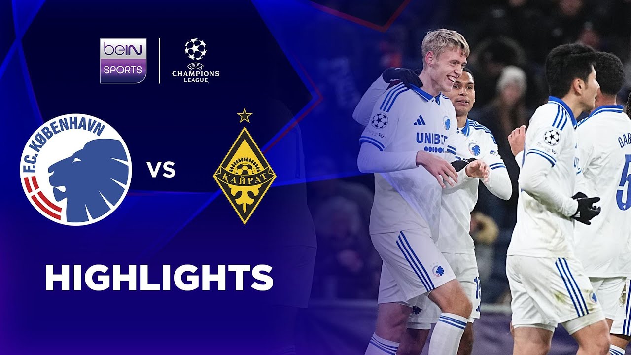 เอฟซี โคเปนเฮเก้น 3-2 ไครัต | ไฮไลต์ ยูฟ่า แชมเปี้ยนส์ ลีก Champions League 25/26
