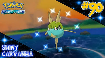 [LIVE] Shiny Carvanha in Alpha Sapphire after 62 Fish Chain!