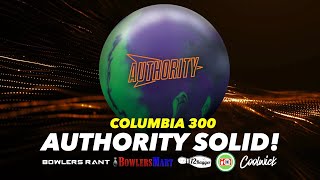 Columbia 300 Authority Solid! | C300 drops a heavy volume bowling ball with asymmetric motion!