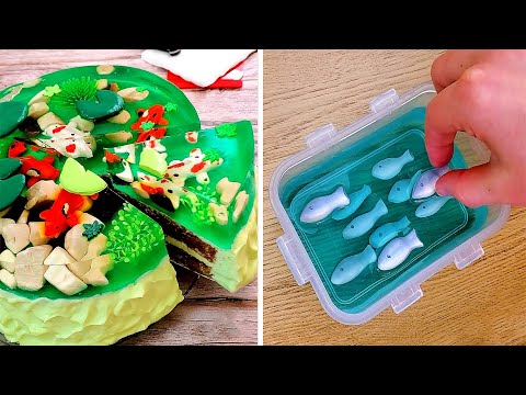 Video: How To Decorate A Jelly Cake