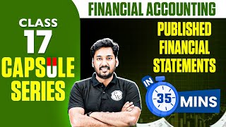 Published Financial Statements | ACCA Financial Accounting FA/F3