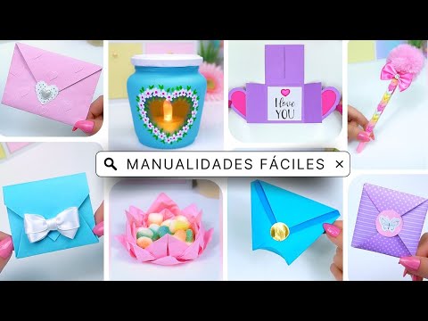 Ideas de Manualidades Fáciles / Manualidades de Papel / DIY Regalos / Miniaturas / Proyecto escolar