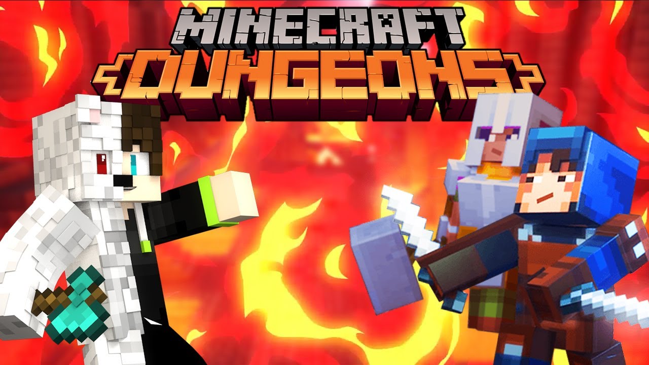 ⚔️¿QUE ES MINECRAFT DUNGEONS Y CUANDO SALE?⚔️ - YouTube