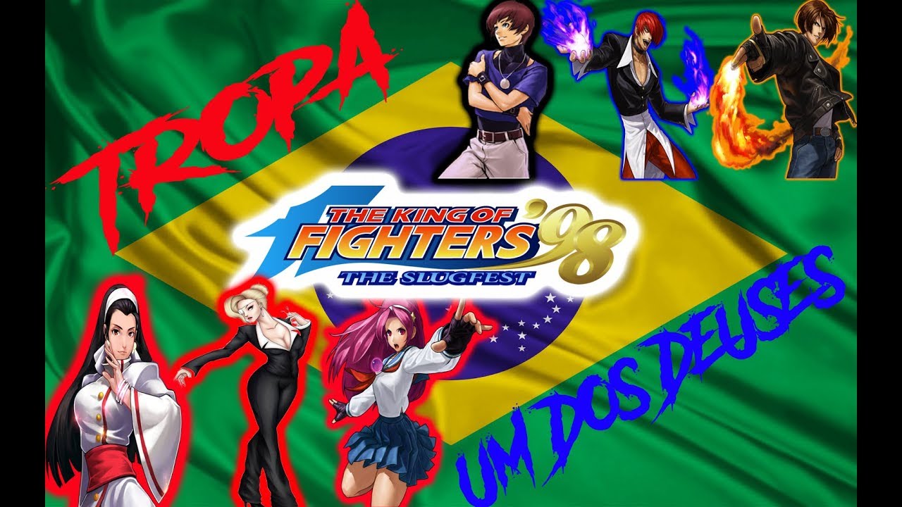 KOF98 // Fightcade // 19-09-2017 // UM DOS DEUSES (Brazil) vs TROPA (Brazil) // FT15