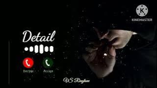 detail lofi Ringtone. ||  Deep chambal New song Ringtone. ||  Attitude lofi Ringtone...