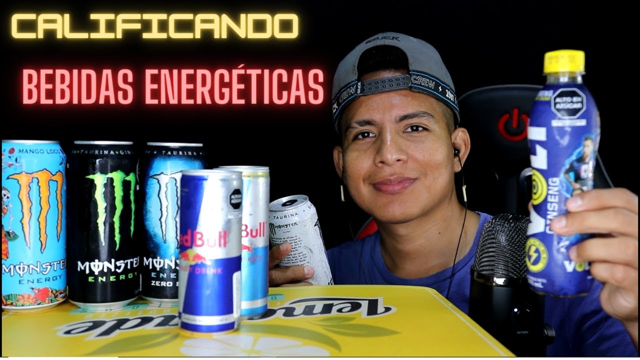 CALIFICANDO BEBIDAS ENERGÉTICAS - ASMR ESPAÑOL