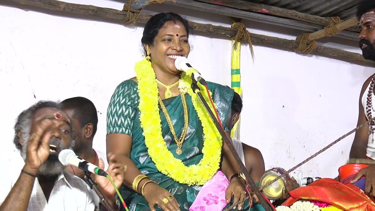 வில்லுப்பாட்டின் அரசி தென் மாவட்டங்களில் புகழ்பெற்று வரும் பண்பொழி மாறியம்மாள் வில்லுப்பாட்டு