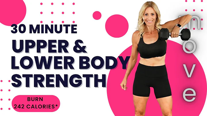 30 Minute UPPER AND LOWER BODY Strength Supersets | Strength Workout with Weights