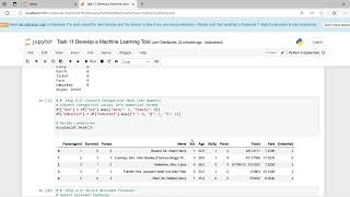ML | Task 11 Develop a Machine Learning Tool | TechnoHacks Internship | Using Titanic dataset