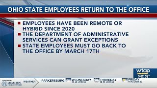 Gov. DeWine signs executive order ending remote working for state employees