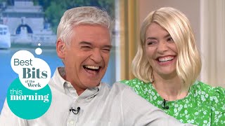Best Bits of the Week: Holly's Naughty Looking Outfit & Sweetcorn SlipUp | This Morning