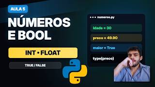 Python: Data Types - Int, Float, and Boolean (Lesson 5)